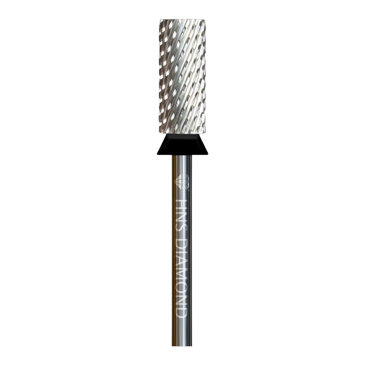 HNS DIAMOND NAIL DRILL BITS 3/32" SMALL BARREL CROSS CUT (SILVER)