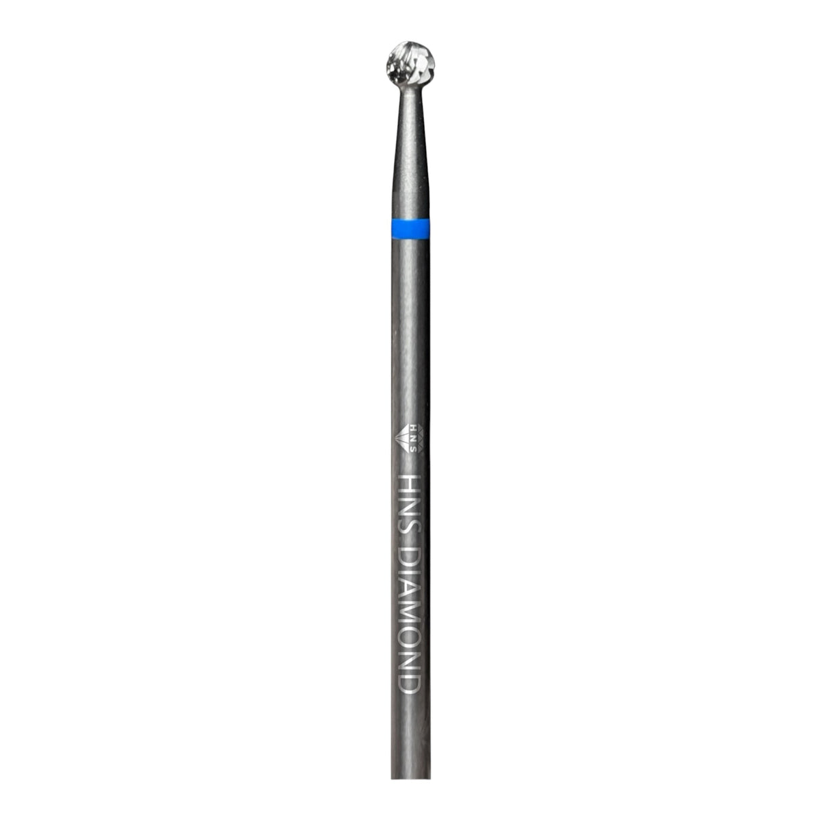 HNS DIAMOND NAIL DRILL BITS 3/32" BALL SHAPE (SILVER)