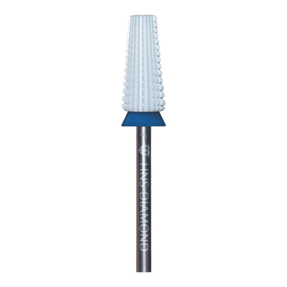 HNS DIAMOND NAIL DRILL BITS 3/32" BARREL 2 WAY CERAMIC TAPERRD WHITE