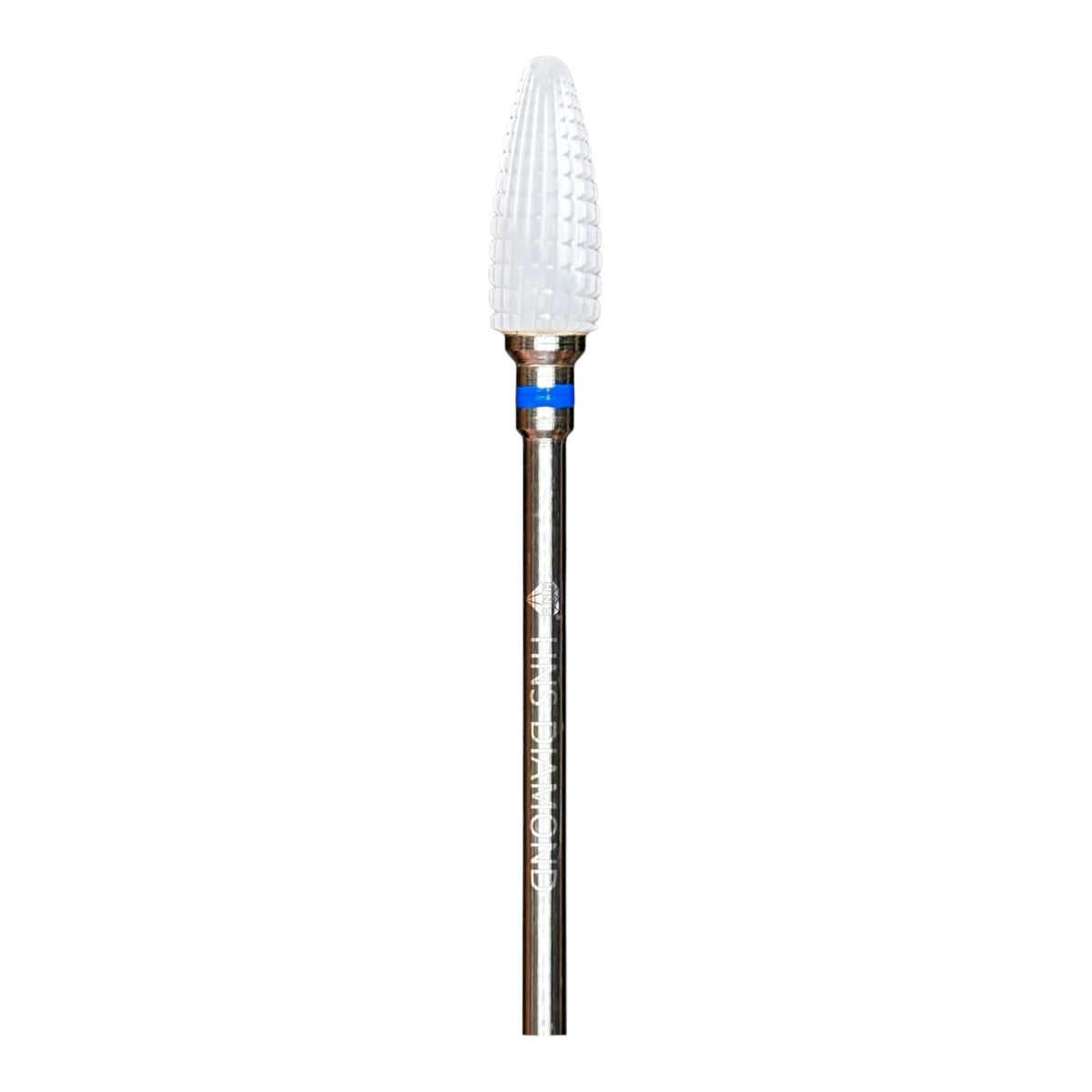 HNS DIAMOND NAIL DRILL BIT 3/32  WHITE FLAME CERAMIC 5IN1