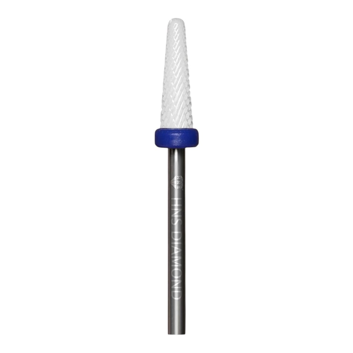 HNS DIAMOND NAIL DRILL BIT 3/32  UNDER NAIL CLEAR WHITE FLAME CERAMIC 5IN1
