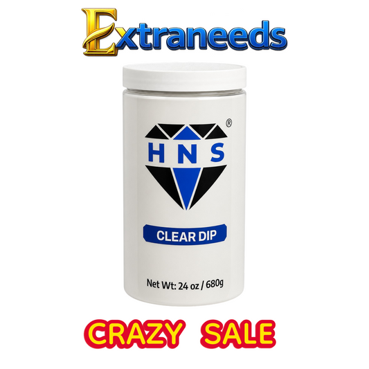 HNS CLEAR DIP NAIL POWDER 24 OZ