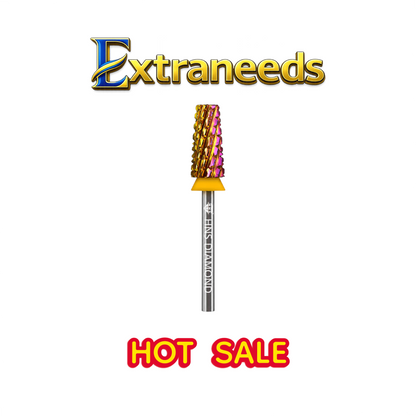 HNS DIAMOND NAIL DRILL BITS 3/32" CROSS CUT BIT 5IN1