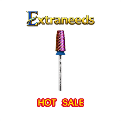 HNS DIAMOND NAIL DRILL BITS 3/32" CROSS CUT BIT 5IN1