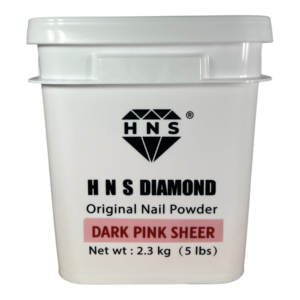 HNS DARK PINK SHEER 5LBS  FREE 2 TOP  HNS DIAMOND