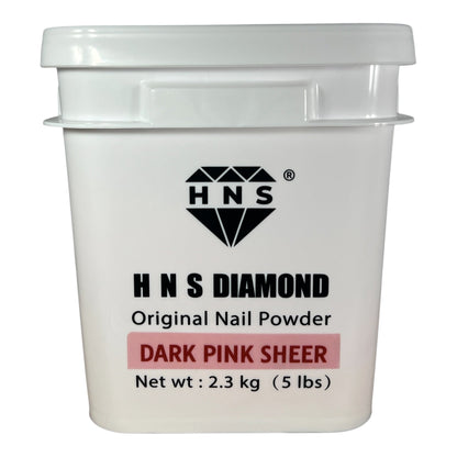 HNS DARK PINK SHEER 5LBS  FREE 2 TOP  HNS DIAMOND