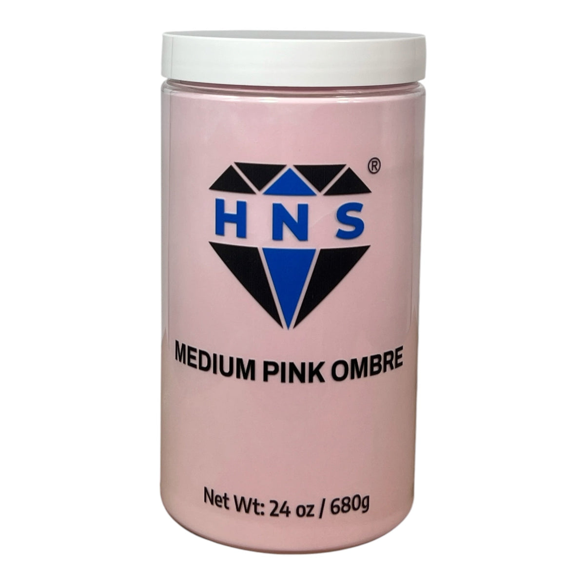 HNS MEDIUM PINK OMBRE NAIL POWDER 24 OZ