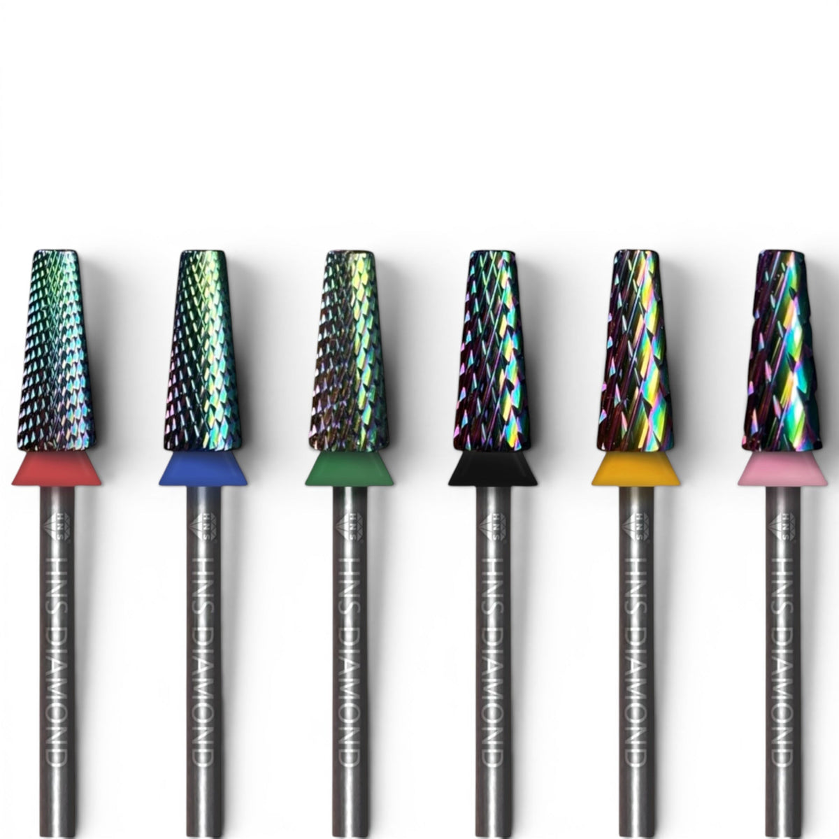 HNS DIAMOND NAIL DRILL BIT 3/32 CARBIDE TAPERED 5IN1 (MERMAID)