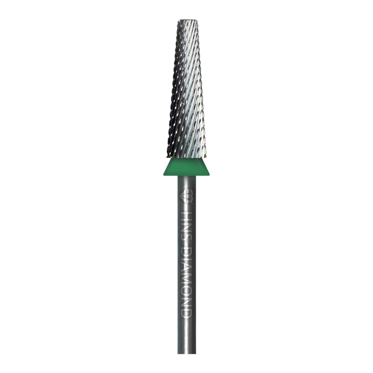 HNS DIAMOND NAIL DRILL BIT 3/32 EXTRA LONG TAPERED 5IN1 (SILVER)