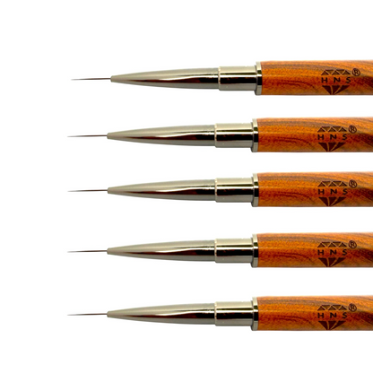 HNS Dual-ended nail art brushes (Liner and Oval Brush)